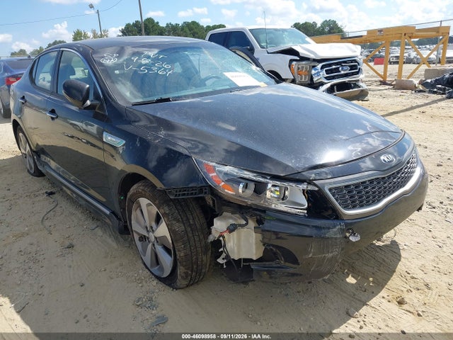 2015 Kia Optima Hybrid Ex მანქანა იყიდება აუქციონზე, vin: KNAGN4AD8F5085364, აუქციონის ნომერი: 46098958