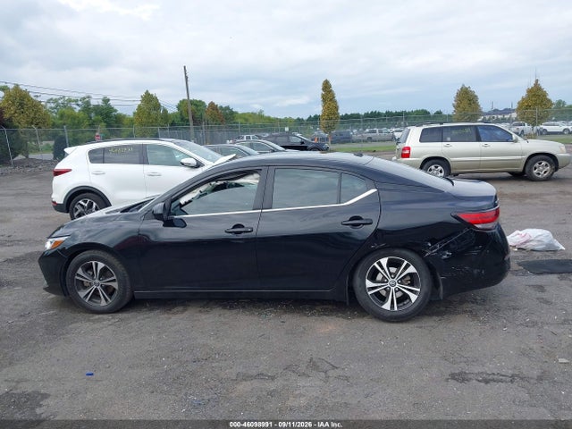 2021 Nissan Sentra Sv Xtronic Cvt მანქანა იყიდება აუქციონზე, vin: 3N1AB8CV1MY259566, აუქციონის ნომერი: 46098991