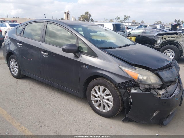 2012 Toyota Prius Plug-in Advanced მანქანა იყიდება აუქციონზე, vin: JTDKN3DP9C3025095, აუქციონის ნომერი: 46099000