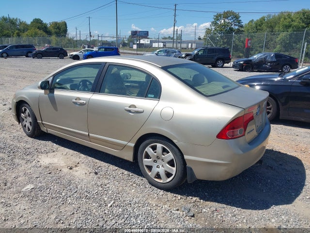 2007 Honda Civic Lx მანქანა იყიდება აუქციონზე, vin: 1HGFA15577L016000, აუქციონის ნომერი: 46099073
