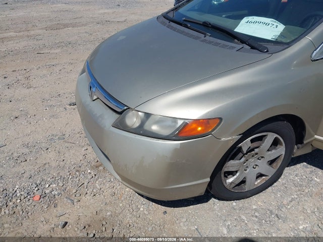2007 Honda Civic Lx მანქანა იყიდება აუქციონზე, vin: 1HGFA15577L016000, აუქციონის ნომერი: 46099073