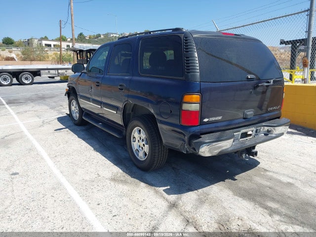 2005 Chevrolet Tahoe Ls მანქანა იყიდება აუქციონზე, vin: 1GNEC13V65R263100, აუქციონის ნომერი: 46099148