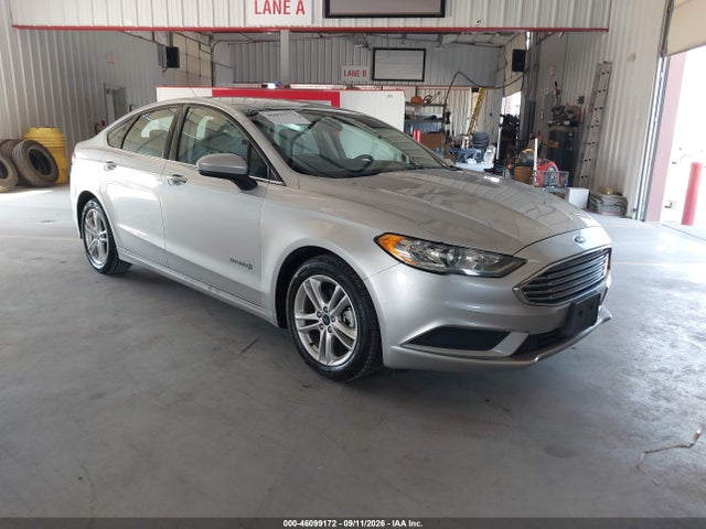 Продажа на аукционе авто 2018 Ford Fusion Hybrid S, vin: 3FA6P0UU6JR254452, номер лота: 46099172