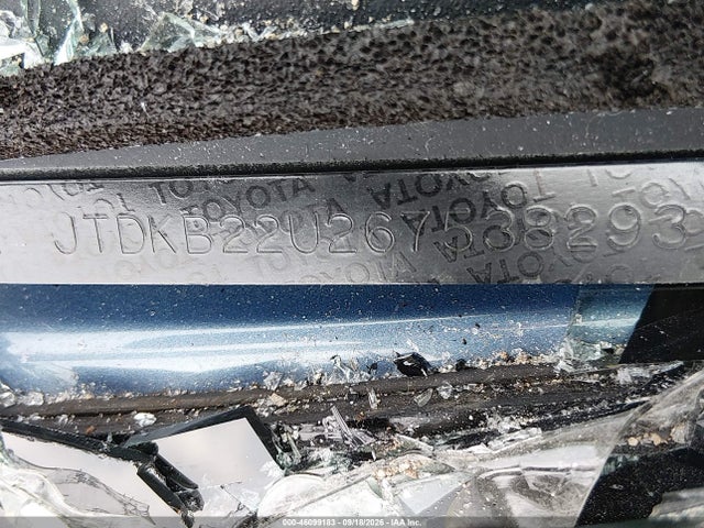 46099183 :رقم المزاد ، JTDKB22U267538293 vin ، 2006 Toyota Prius مزاد بيع