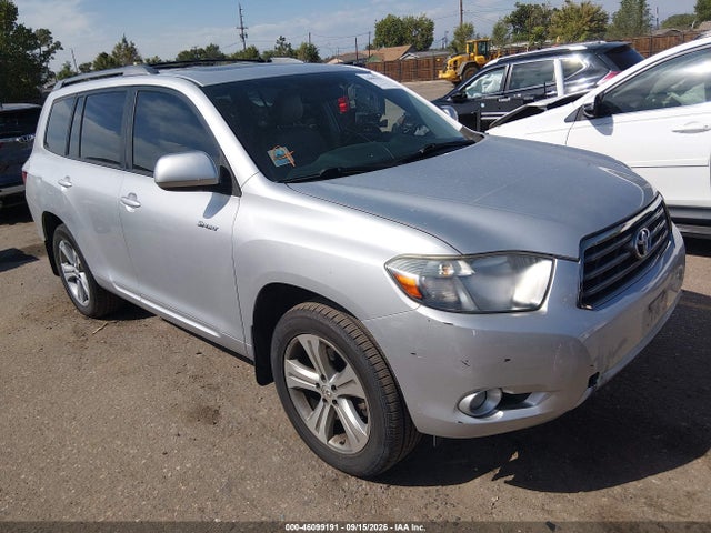 Продаж на аукціоні авто 2010 Toyota Highlander Sport V6, vin: 5TDEK3EH0AS007187, номер лоту: 46099191