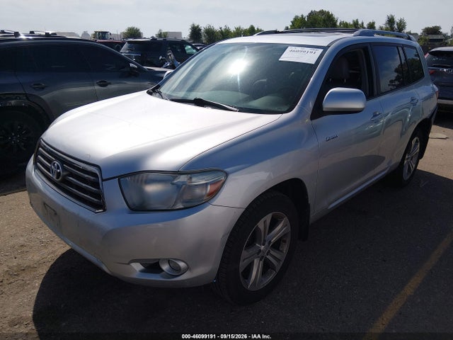 46099191 :رقم المزاد ، 5TDEK3EH0AS007187 vin ، 2010 Toyota Highlander Sport V6 مزاد بيع