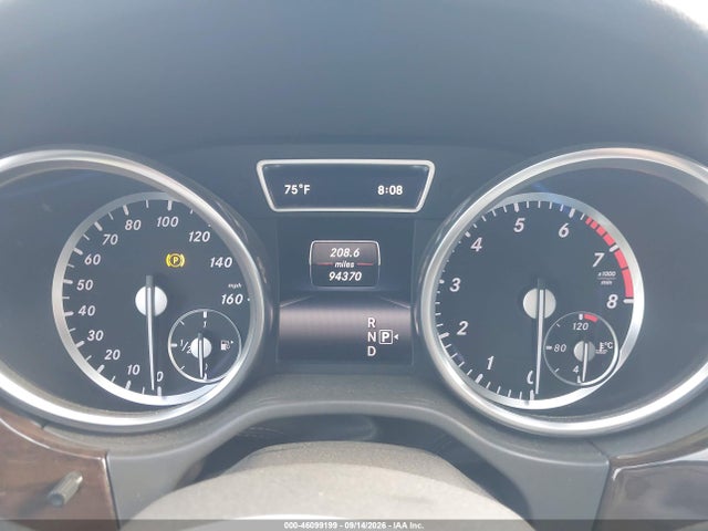 46099199 :رقم المزاد ، 4JGDA5JB4EA321936 vin ، 2014 Mercedes-benz Ml 350 مزاد بيع