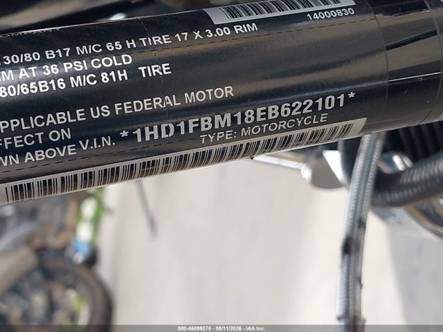 Продажа на аукционе авто 2014 Harley-davidson Flhr Road King, vin: 1HD1FBM18EB622101, номер лота: 46099275