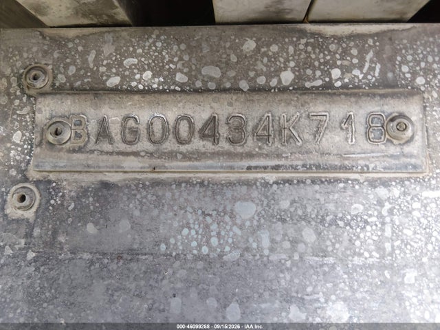 46099288 :رقم المزاد ، BAG00434K718 vin ، 2018 Bentley Pontoon مزاد بيع