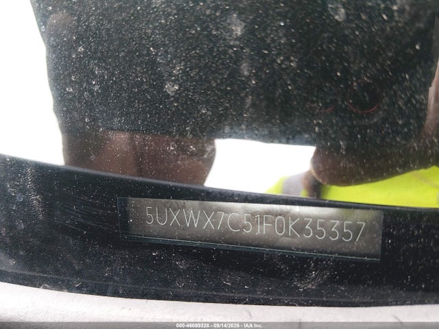 2015 Bmw X3 Xdrive35i მანქანა იყიდება აუქციონზე, vin: 5UXWX7C51F0K35357, აუქციონის ნომერი: 46099328