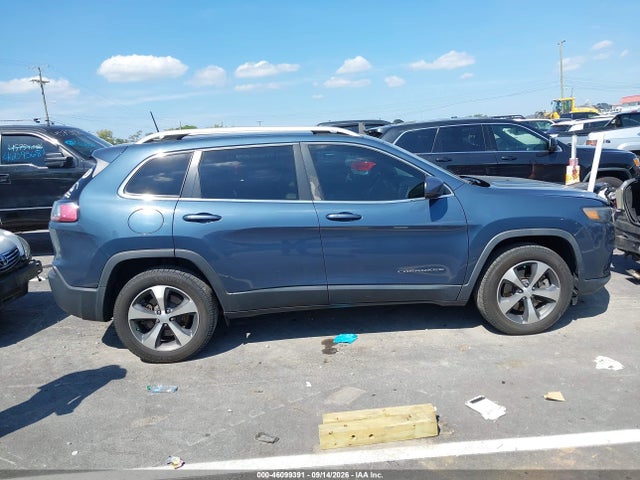 2020 Jeep Cherokee Limited 4x4 მანქანა იყიდება აუქციონზე, vin: 1C4PJMDX5LD612038, აუქციონის ნომერი: 46099391