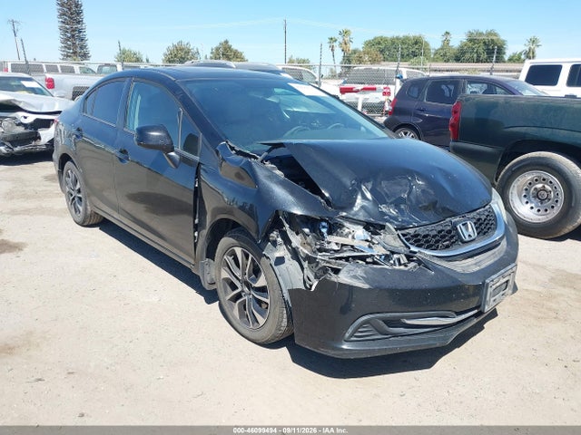 46099494 :رقم المزاد ، 19XFB2F81DE244119 vin ، 2013 Honda Civic Ex مزاد بيع