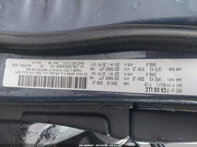 Продажа на аукционе авто 2019 Jeep Grand Cherokee Limited 4x4, vin: 1C4RJFBG5KC843954, номер лота: 46099497