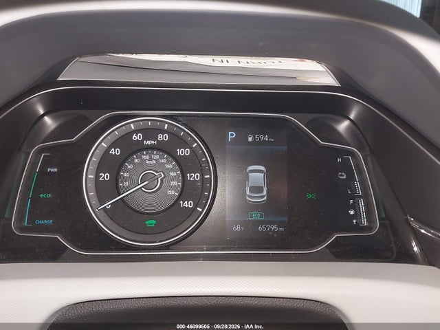 2020 Hyundai Ioniq Hybrid Blue მანქანა იყიდება აუქციონზე, vin: KMHC65LC1LU221694, აუქციონის ნომერი: 46099505