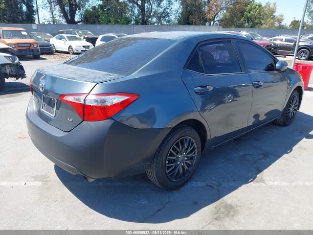 2015 Toyota Corolla Le მანქანა იყიდება აუქციონზე, vin: 5YFBURHEXFP186467, აუქციონის ნომერი: 46099522