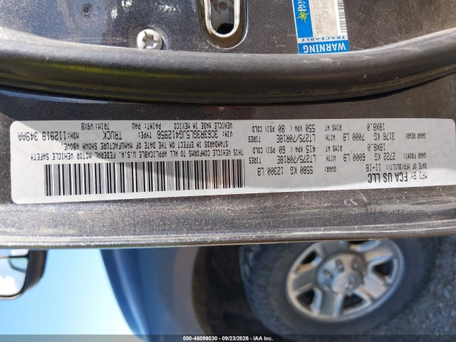 Продажа на аукционе авто 2018 Ram 3500 Tradesman  4x4 8' Box, vin: 3C63R3GL5JG412956, номер лота: 46099530