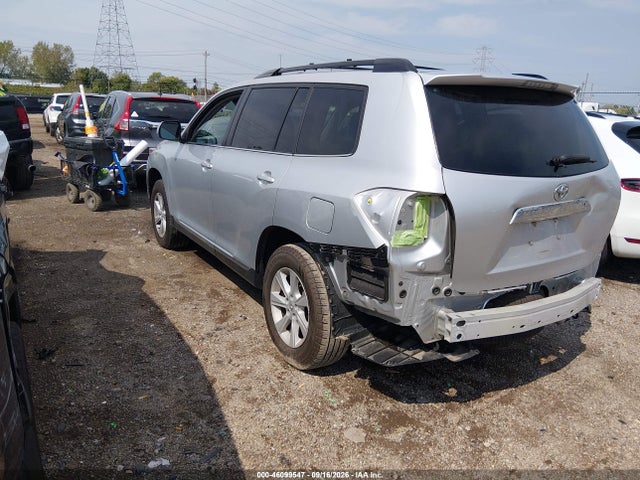 Продажа на аукционе авто 2013 Toyota Highlander Se V6, vin: 5TDZK3EH6DS109972, номер лота: 46099547