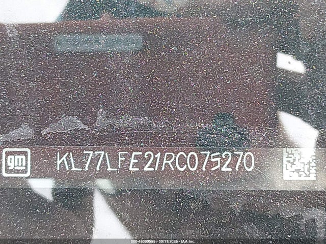 Aukcja sprzedaży 2024 Chevrolet Trax Fwd Sp, vin: KL77LFE21RC075270, numer aukcji: 46099555