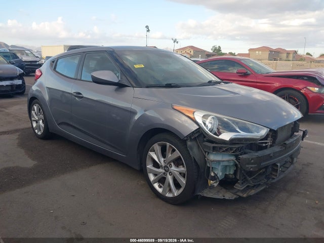 46099589 :رقم المزاد ، KMHTC6AD0GU274094 vin ، 2016 Hyundai Veloster مزاد بيع