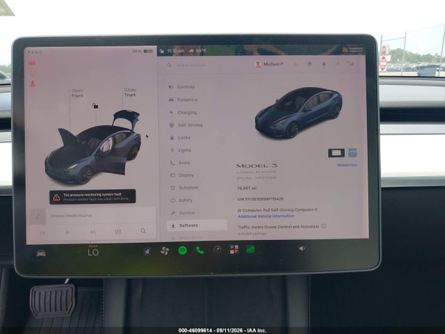 Продаж на аукціоні авто 2022 Tesla Model 3 Long Range Dual Motor All-wheel Drive, vin: 5YJ3E1EB5NF115426, номер лоту: 46099614