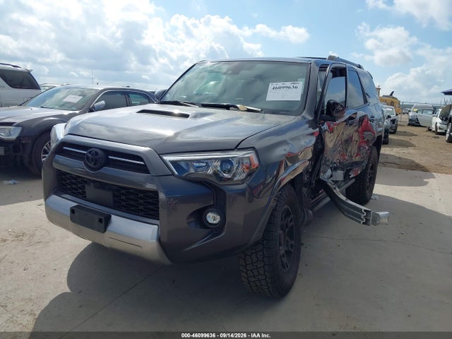 2022 Toyota 4runner Trd Off Road Premium მანქანა იყიდება აუქციონზე, vin: JTERU5JR9N6022519, აუქციონის ნომერი: 46099636