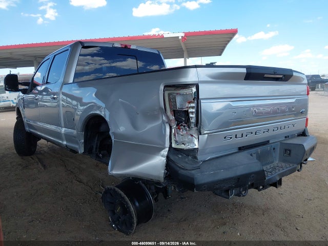 2019 Ford F-250 Platinum მანქანა იყიდება აუქციონზე, vin: 1FT7W2BT5KEE84091, აუქციონის ნომერი: 46099651