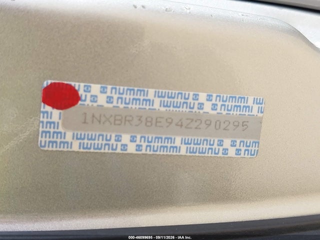 Aukcja sprzedaży 2004 Toyota Corolla Le, vin: 1NXBR38E94Z290295, numer aukcji: 46099695