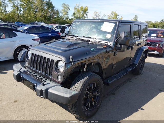 46099710 :رقم المزاد ، 1C4BJWEG5JL862418 vin ، 2018 Jeep Wrangler Jk Unlimited Altitude 4x4 مزاد بيع