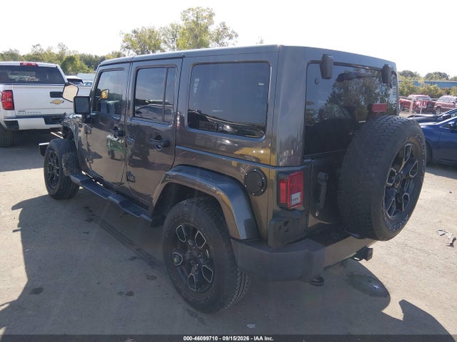 46099710 :رقم المزاد ، 1C4BJWEG5JL862418 vin ، 2018 Jeep Wrangler Jk Unlimited Altitude 4x4 مزاد بيع