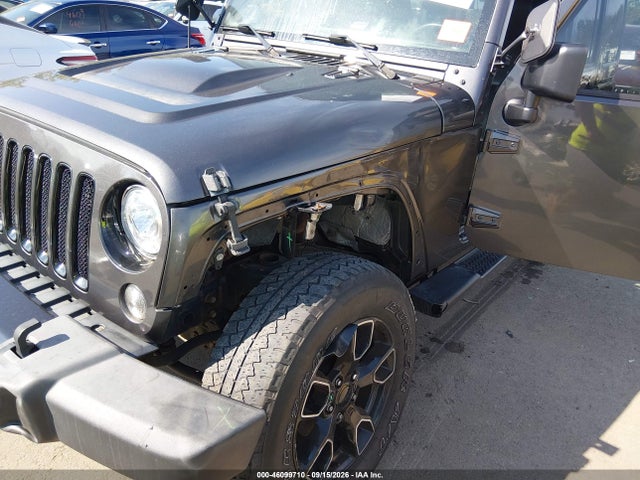 46099710 :رقم المزاد ، 1C4BJWEG5JL862418 vin ، 2018 Jeep Wrangler Jk Unlimited Altitude 4x4 مزاد بيع