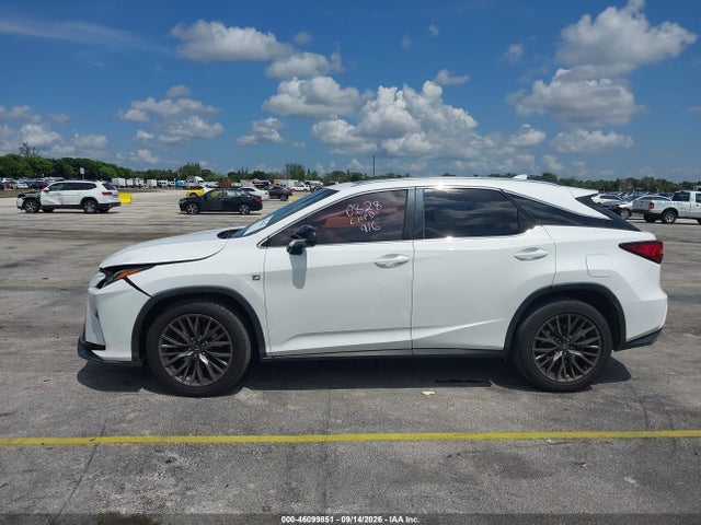 46099851 :رقم المزاد ، 2T2BZMCA5JC150828 vin ، 2018 Lexus Rx 350 F Sport مزاد بيع