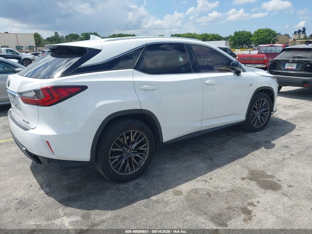 46099851 :رقم المزاد ، 2T2BZMCA5JC150828 vin ، 2018 Lexus Rx 350 F Sport مزاد بيع