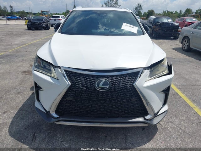 46099851 :رقم المزاد ، 2T2BZMCA5JC150828 vin ، 2018 Lexus Rx 350 F Sport مزاد بيع