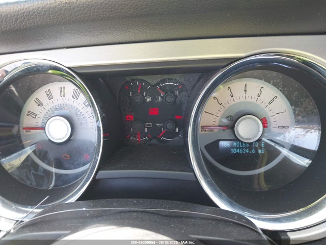 2012 Ford Mustang V6 Premium მანქანა იყიდება აუქციონზე, vin: 1ZVBP8AM9C5261653, აუქციონის ნომერი: 46099854