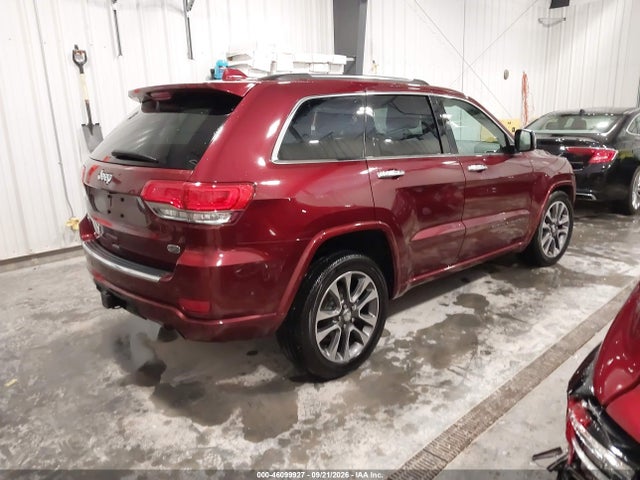 Aukcja sprzedaży 2018 Jeep Grand Cherokee Overland 4x4, vin: 1C4RJFCG0JC508646, numer aukcji: 46099927