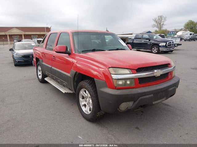Продажа на аукционе авто 2003 Chevrolet Avalanche 1500, vin: 3GNEC13T83G185334, номер лота: 46099972