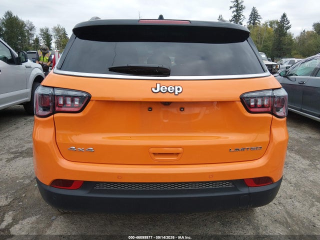 Aukcja sprzedaży 2026 Jeep Compass Limited, vin: 3C4NJDCN0TT225995, numer aukcji: 46099977