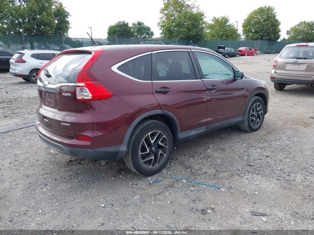 Honda CR-V SE 2016 2HKRM4H40GH679405 Image 4