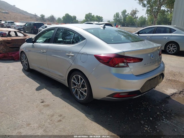 Продажа на аукционе авто 2020 Hyundai Elantra Limited, vin: 5NPD84LF7LH624841, номер лота: 46100004