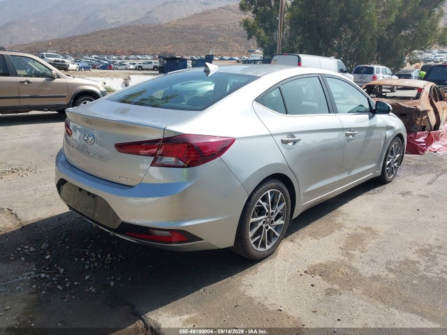 Продажа на аукционе авто 2020 Hyundai Elantra Limited, vin: 5NPD84LF7LH624841, номер лота: 46100004