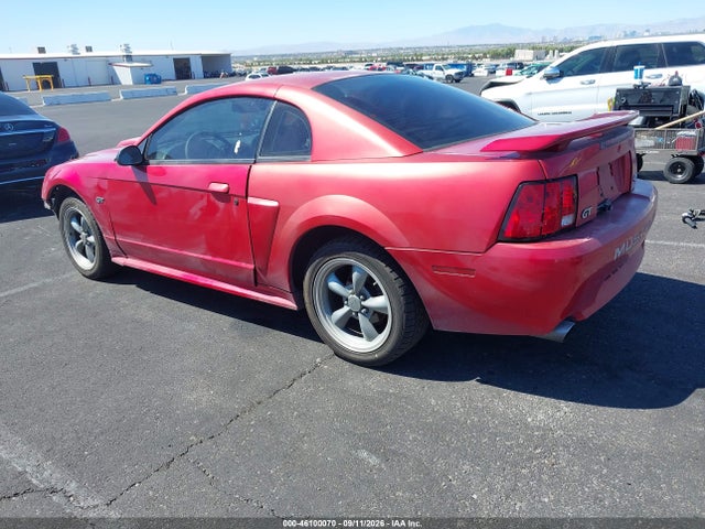 46100070 :رقم المزاد ، 1FAFP42X21F143740 vin ، 2001 Ford Mustang Gt مزاد بيع