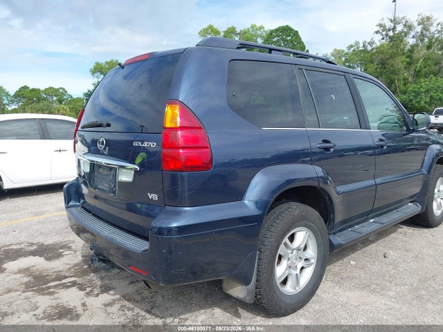 Продаж на аукціоні авто 2003 Lexus Gx 470, vin: JTJBT20XX30023084, номер лоту: 46100071