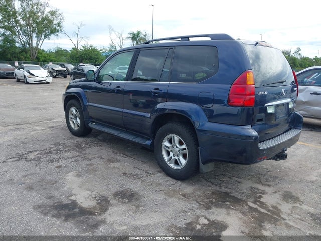 Продаж на аукціоні авто 2003 Lexus Gx 470, vin: JTJBT20XX30023084, номер лоту: 46100071