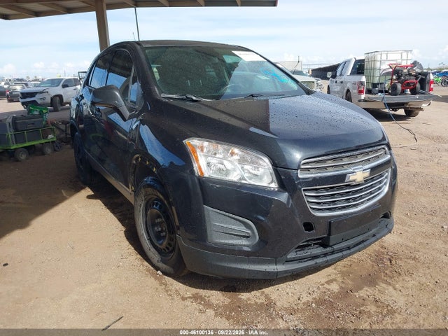 2016 Chevrolet Trax 1ls მანქანა იყიდება აუქციონზე, vin: KL7CJKSBXGB709518, აუქციონის ნომერი: 46100136