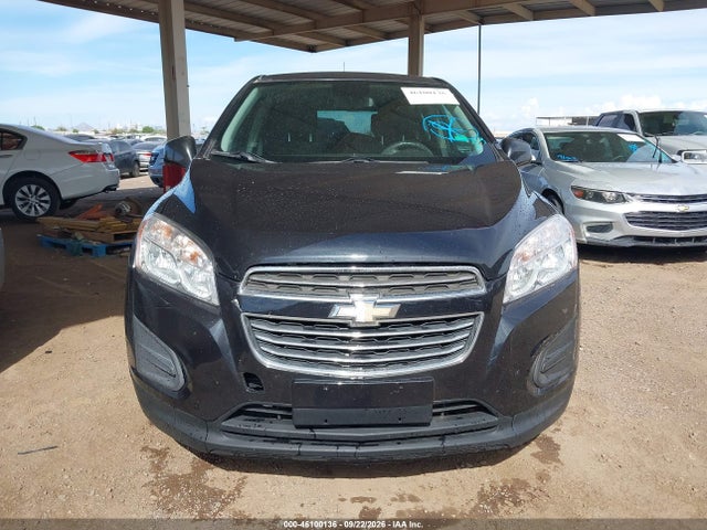 2016 Chevrolet Trax 1ls მანქანა იყიდება აუქციონზე, vin: KL7CJKSBXGB709518, აუქციონის ნომერი: 46100136