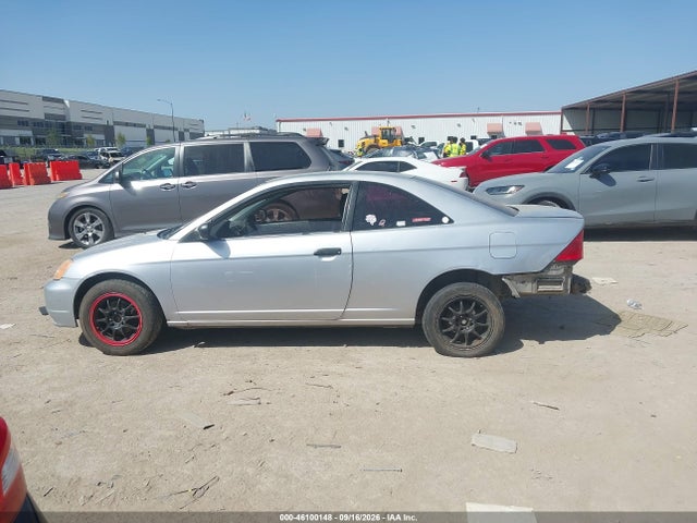 Auction sale of the 2001 Honda Civic Dx, vin: 1HGEM21281L098881, lot number: 46100148