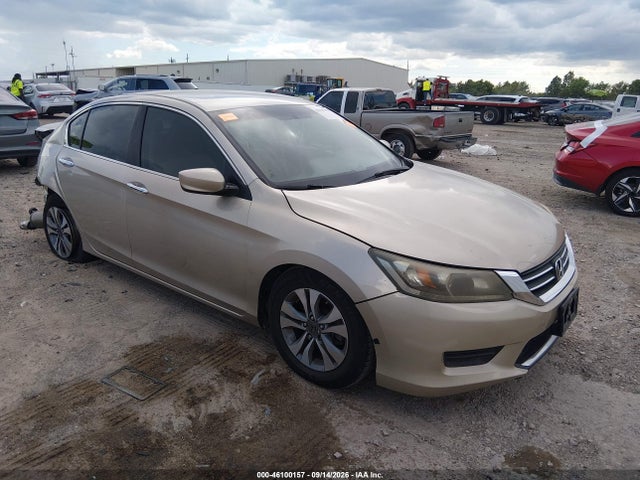 46100157 :رقم المزاد ، 1HGCR2F38EA307337 vin ، 2014 Honda Accord Lx مزاد بيع