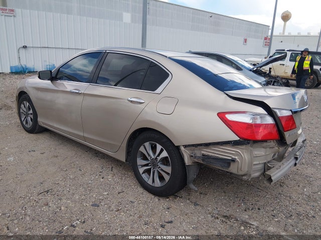 Продаж на аукціоні авто 2014 Honda Accord Lx, vin: 1HGCR2F38EA307337, номер лоту: 46100157