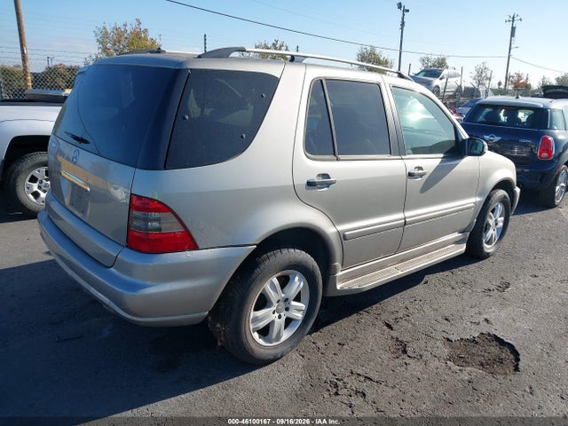 Aukcja sprzedaży 2005 Mercedes-benz Ml 500 4matic, vin: 4JGAB75E55A556460, numer aukcji: 46100167