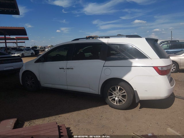 46100190 :رقم المزاد ، 5FNRL5H61BB002350 vin ، 2011 Honda Odyssey Ex-l مزاد بيع
